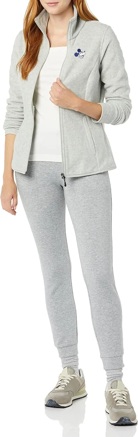 Amazon Essentials Disney | Marvel | Star Wars Women's Polar Fleece Full-Zip Mock Jackets