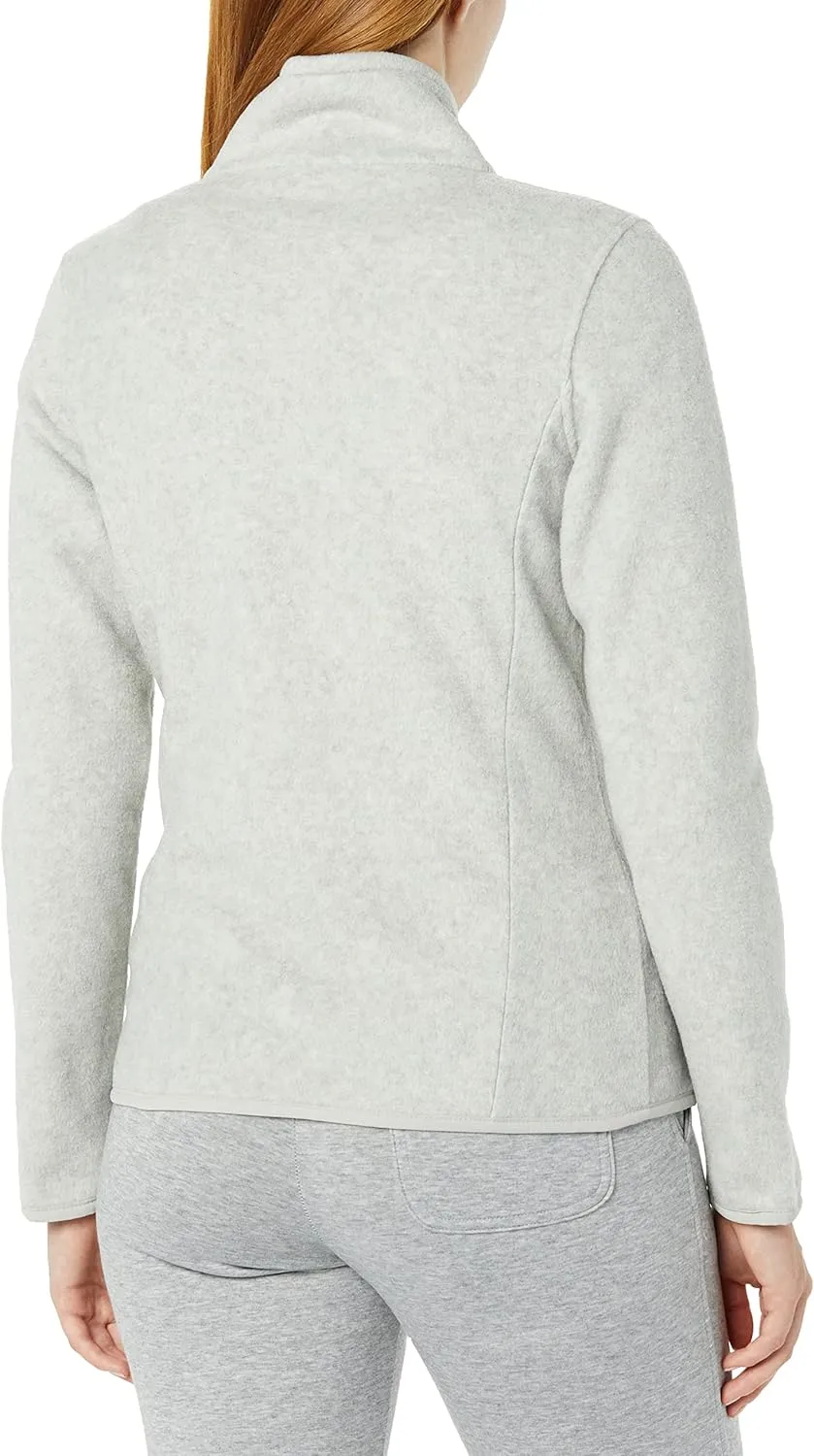 Amazon Essentials Disney | Marvel | Star Wars Women's Polar Fleece Full-Zip Mock Jackets
