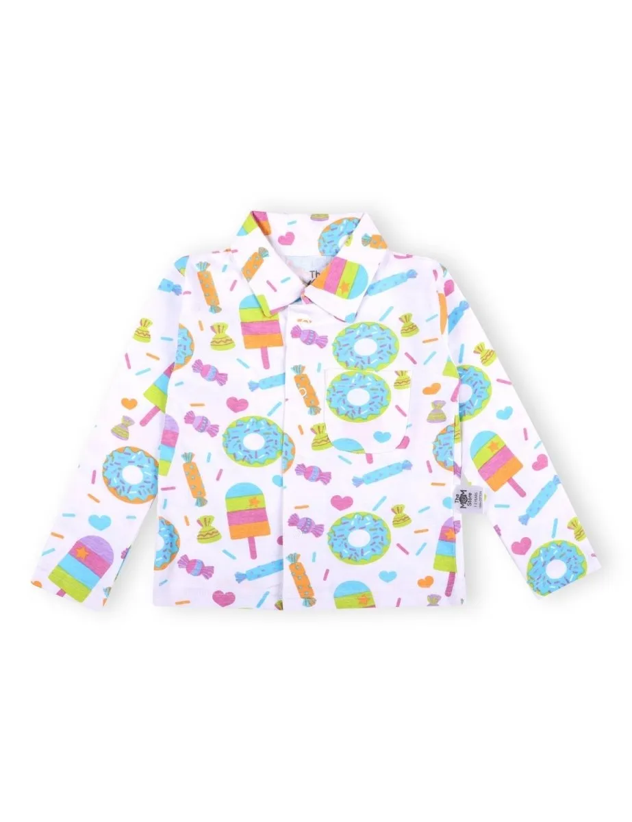 Baby and Kids Pajama Nightsuit Set - Sweet Tooth