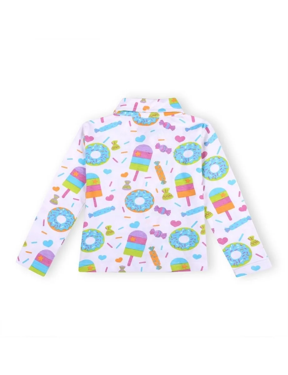 Baby and Kids Pajama Nightsuit Set - Sweet Tooth