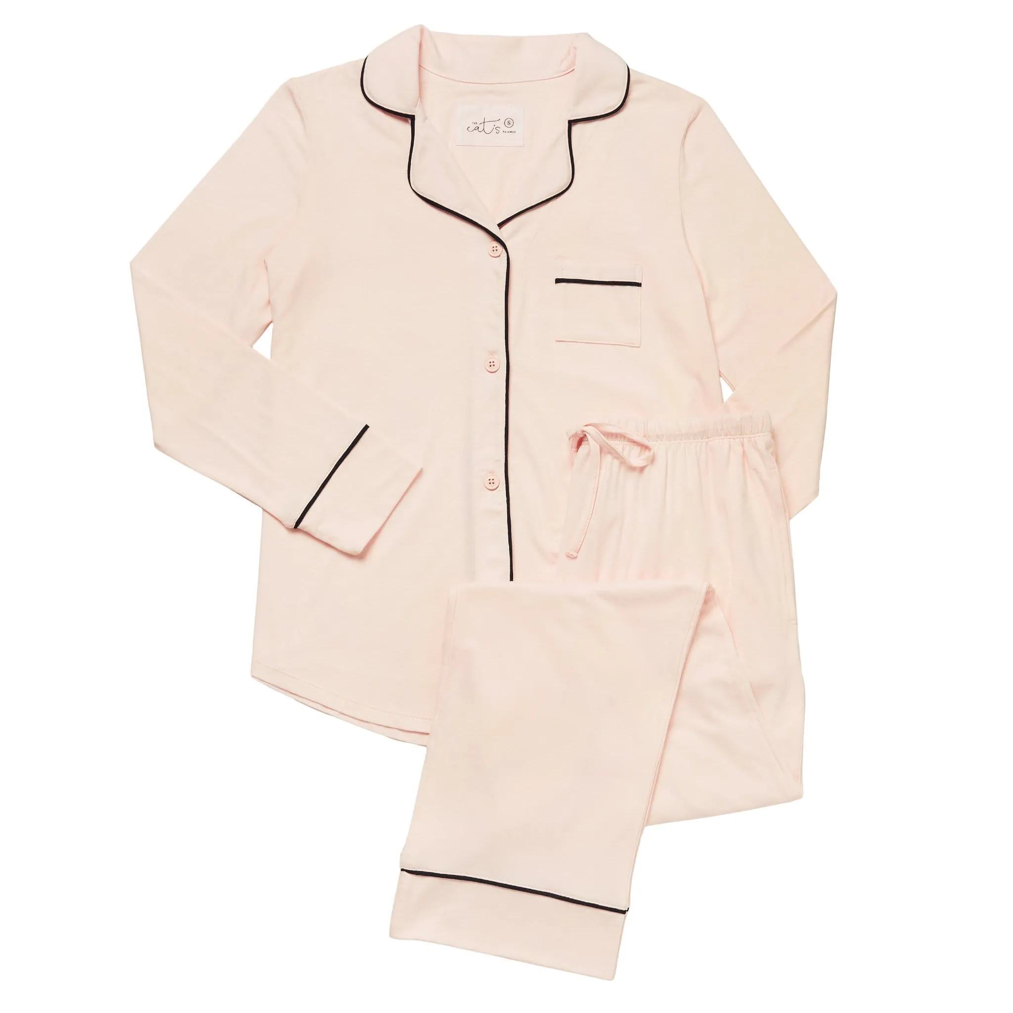 Classic Pima Knit Pajama - Pink Moment