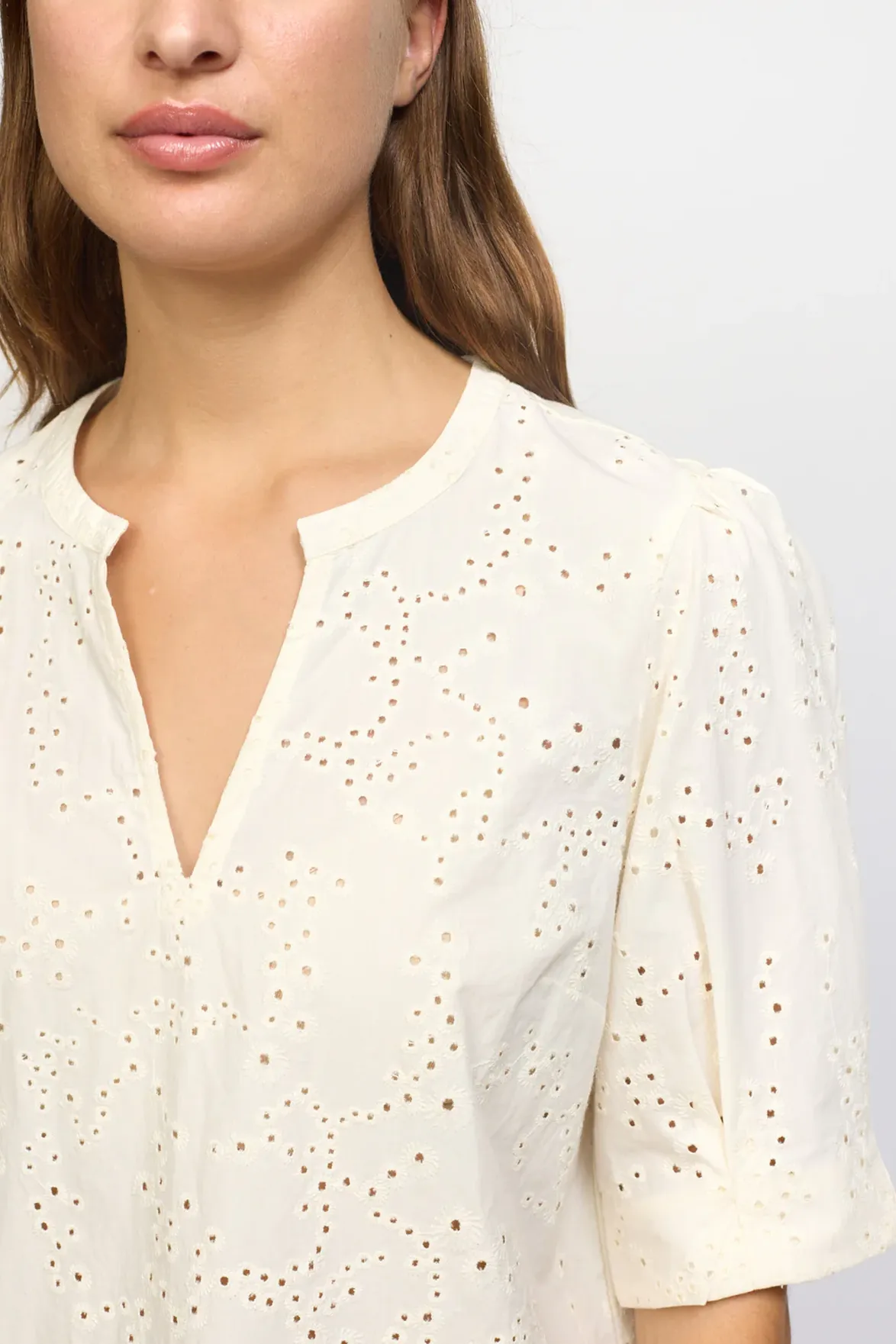 Esm Studios Leo Buttercream Blouse