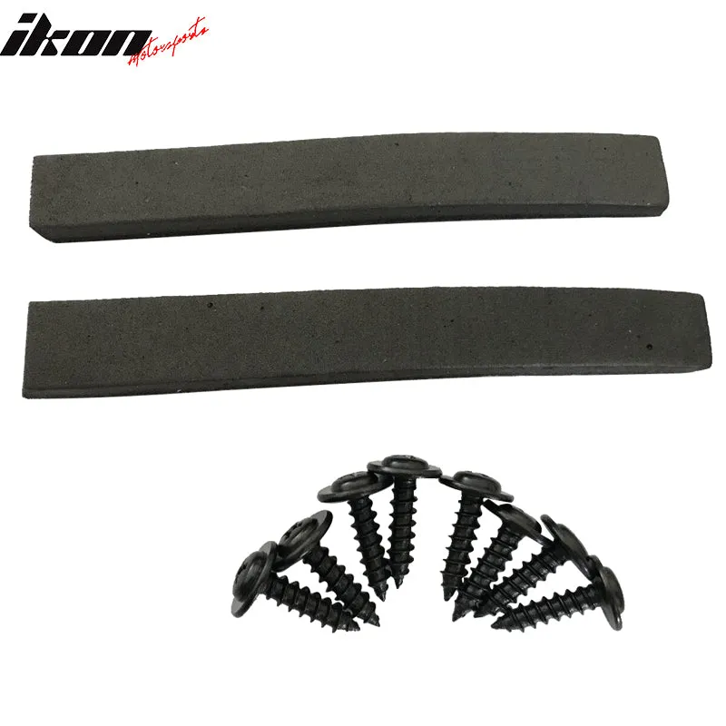 Fits 13 Nissan Altima CF Texture Side Skirts Extension Bottom Line Lip