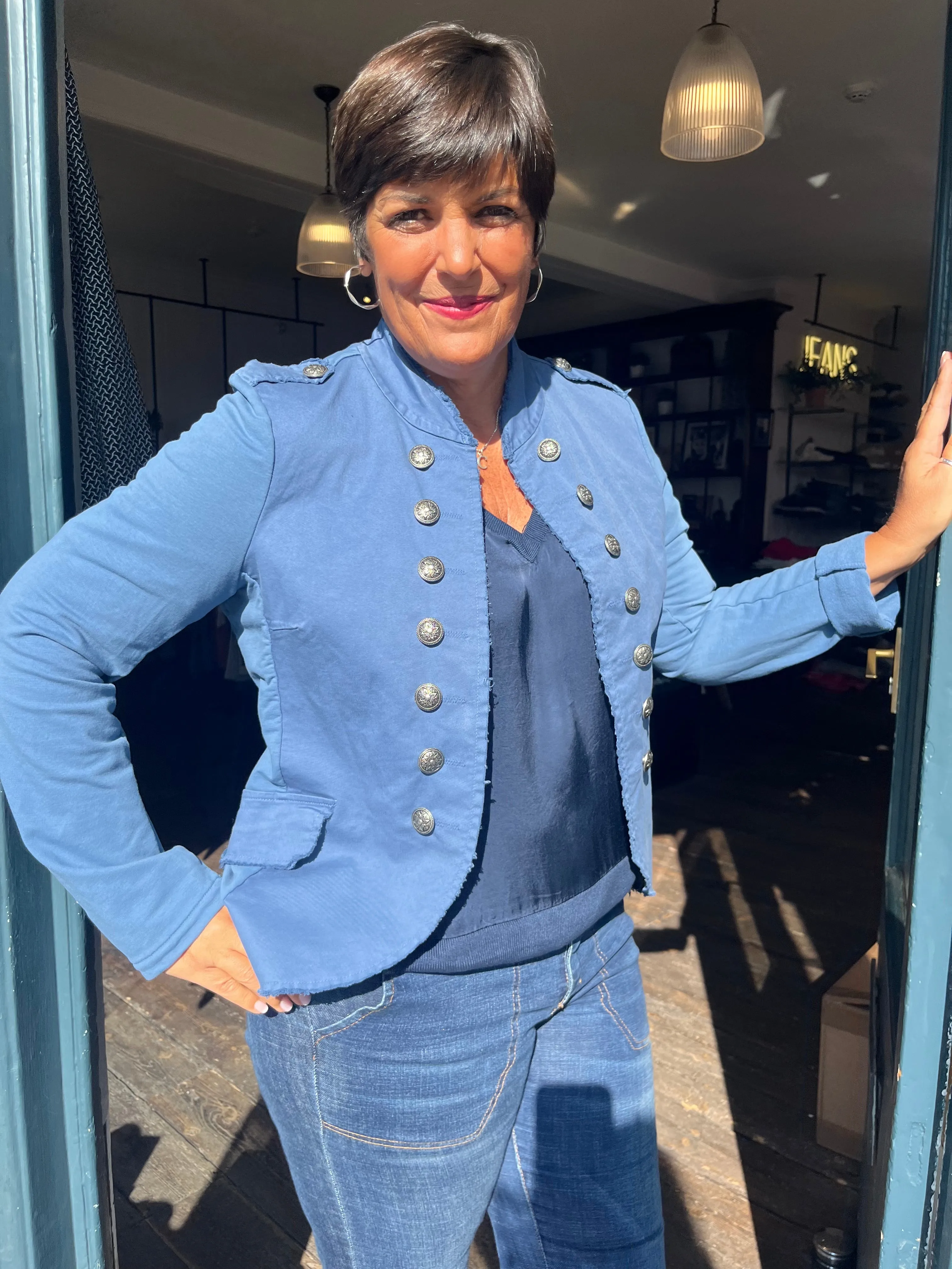 Florence Military Blue
