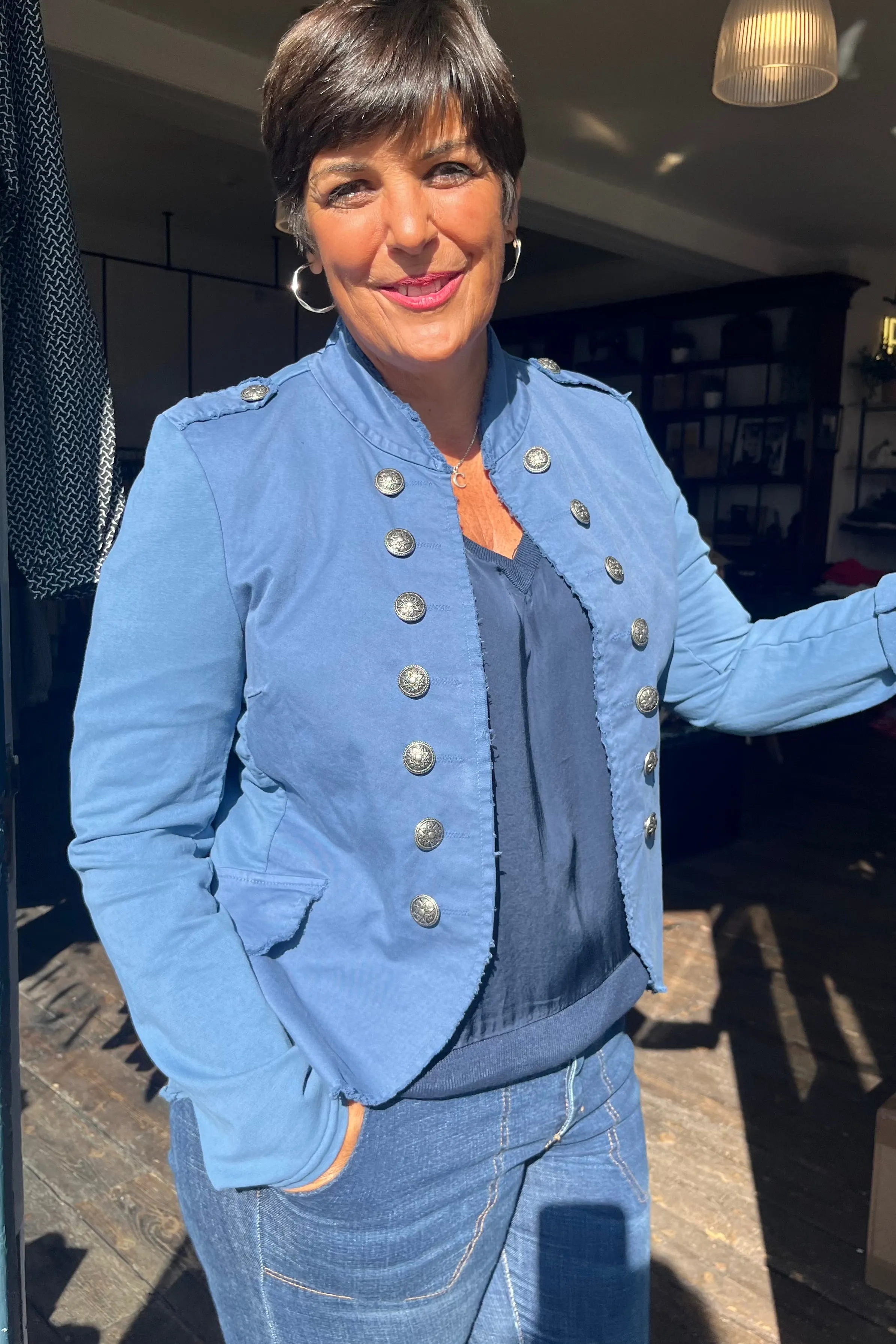 Florence Military Blue