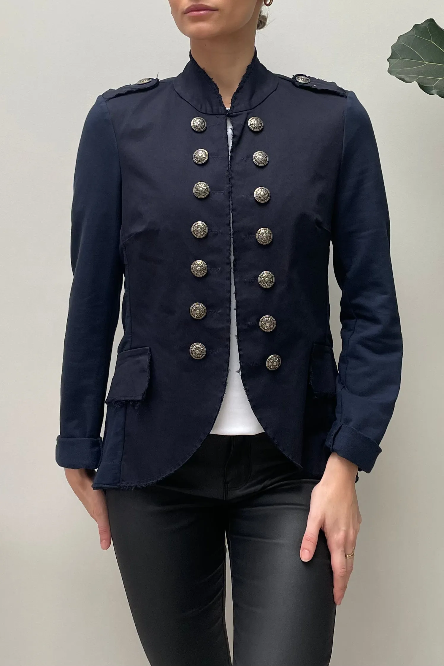 Florence Military Jacket Navy