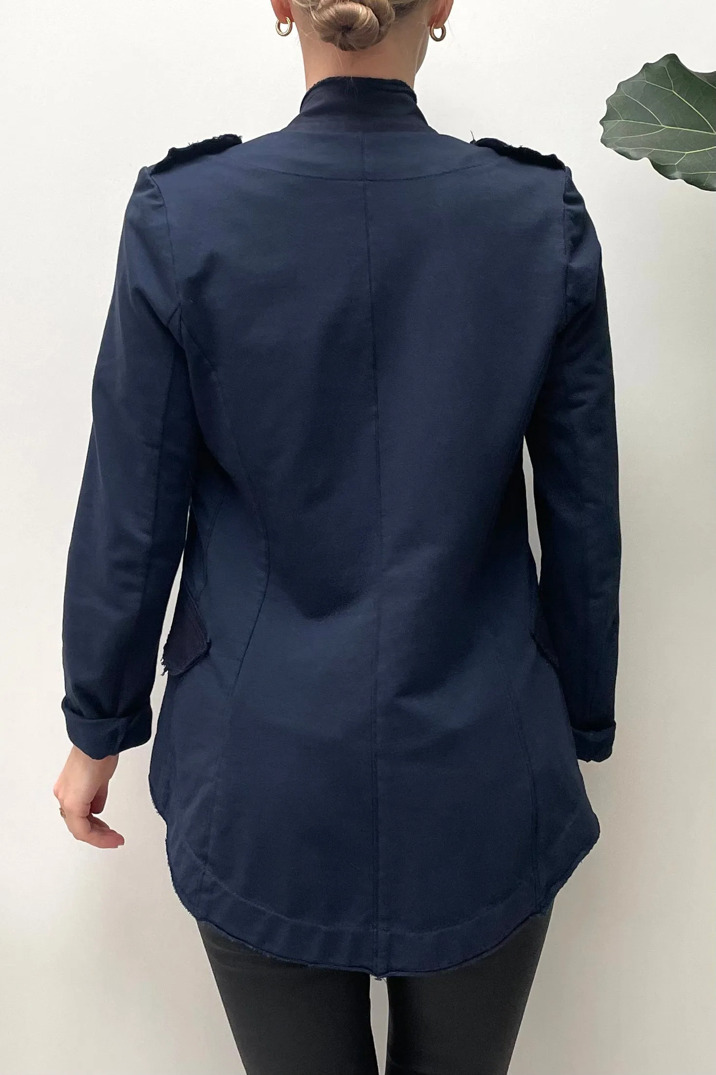 Florence Military Jacket Navy