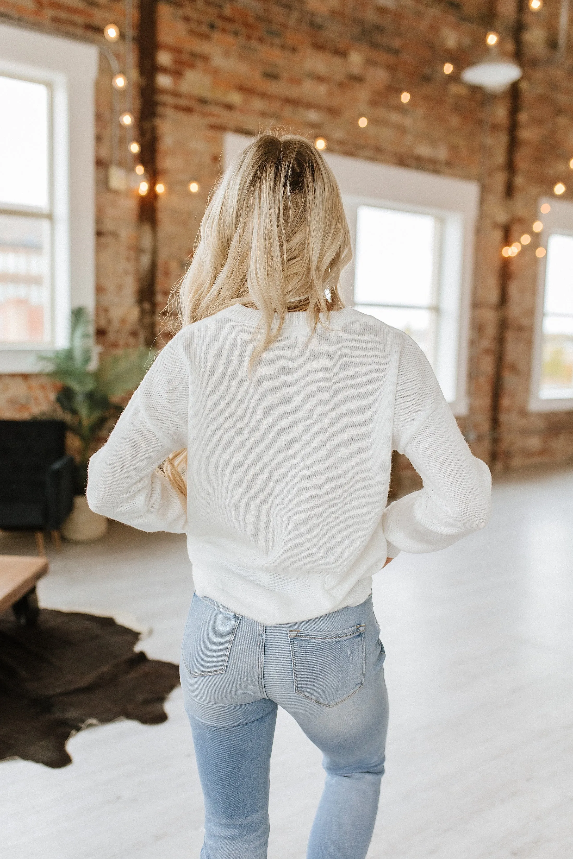 Holly Jolly Round Neck Sweater | S-2XL | PRE ORDER 11/24