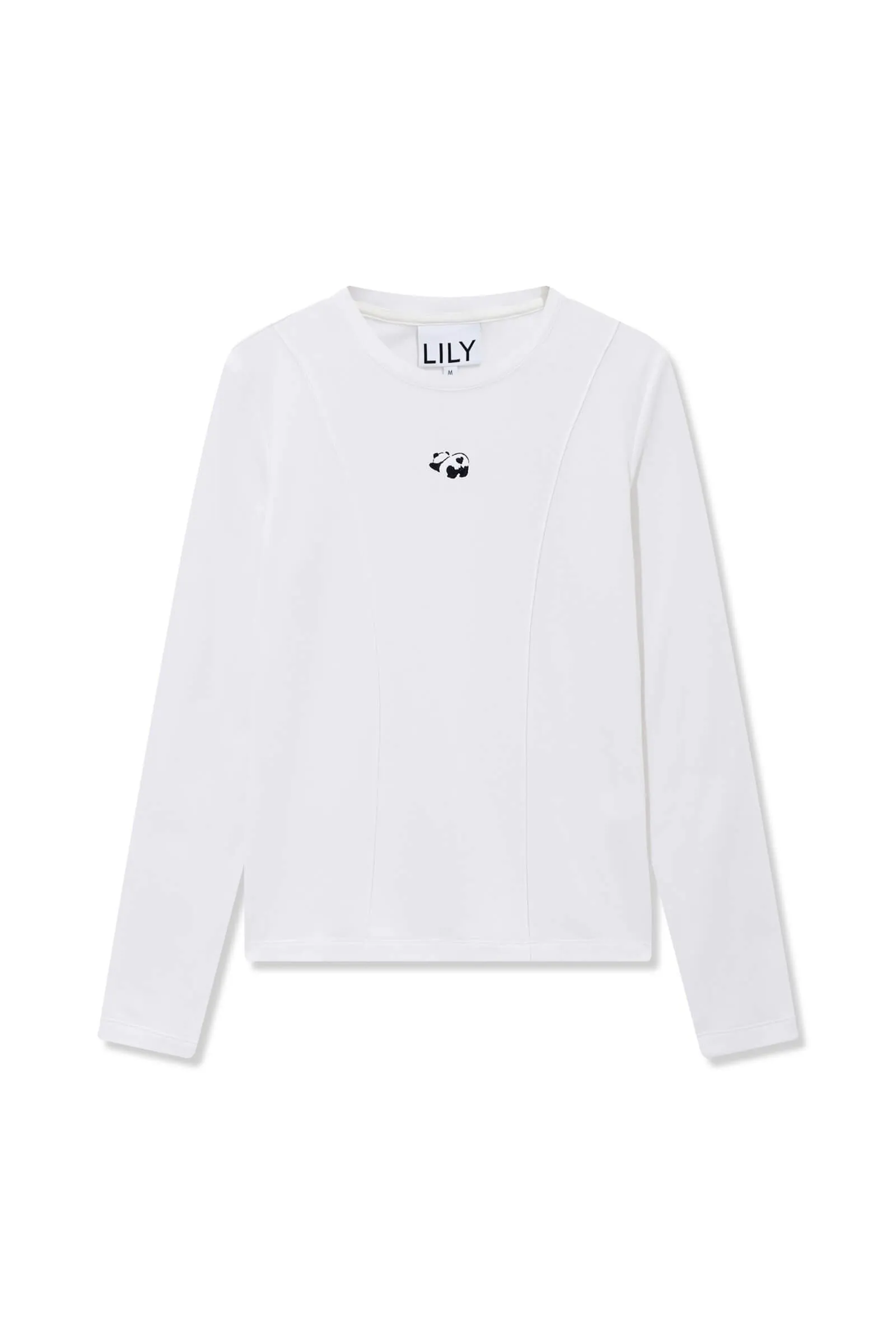 LILY Playful Panda Print Base Shirt