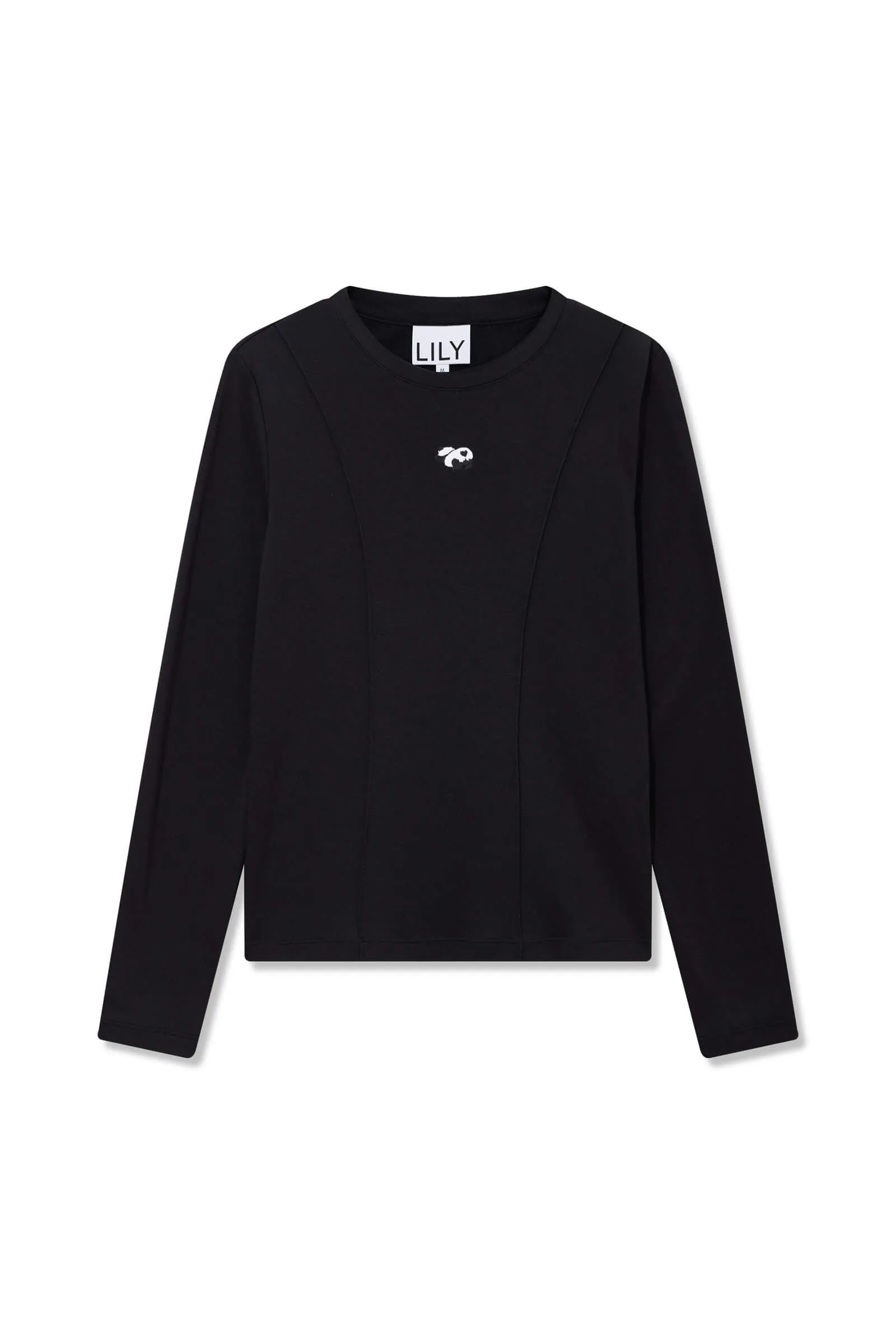LILY Playful Panda Print Base Shirt