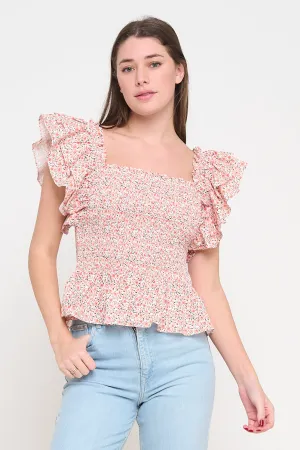 Mediterranean Bloom Top