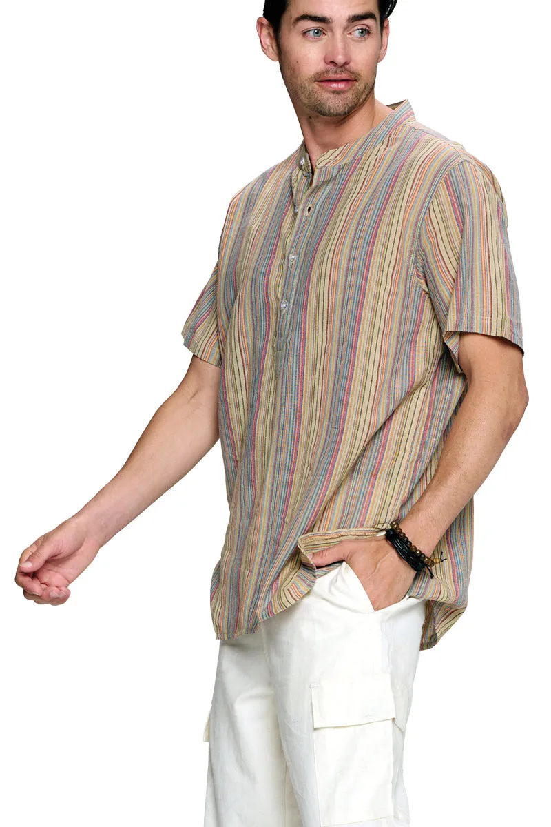 Men's Striped Kurta