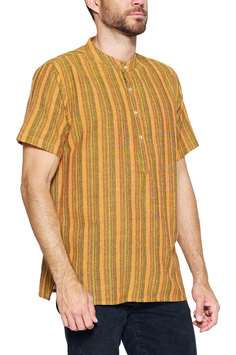 Men's Striped Kurta