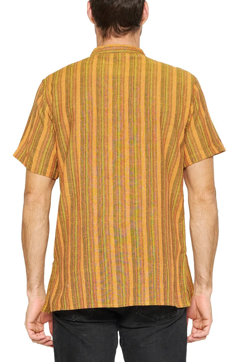 Men's Striped Kurta