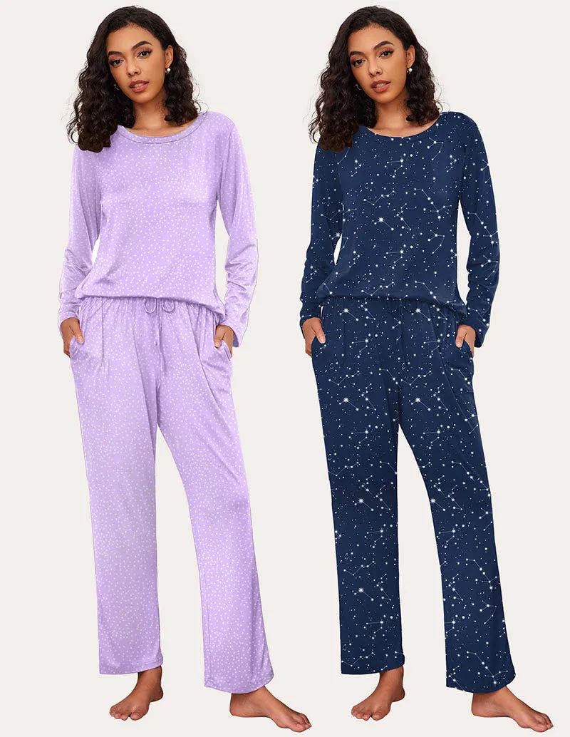 Premium Soft 2 Pack Long Sleeve Pajama Set (US Only)