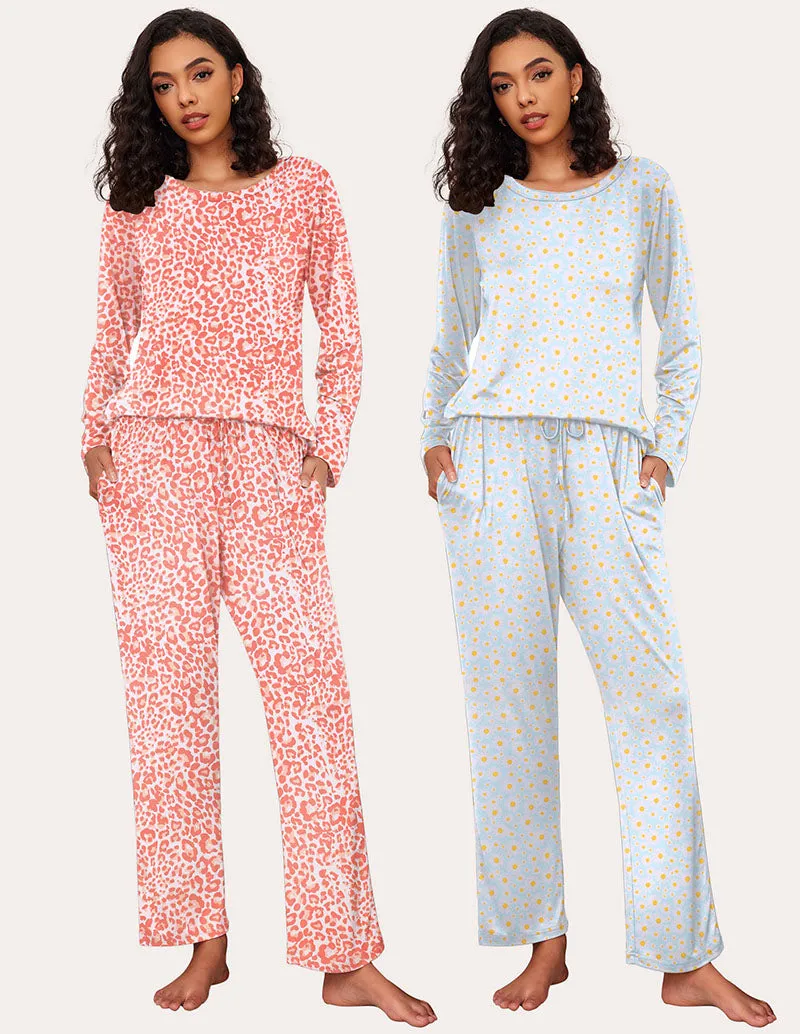 Premium Soft 2 Pack Long Sleeve Pajama Set (US Only)