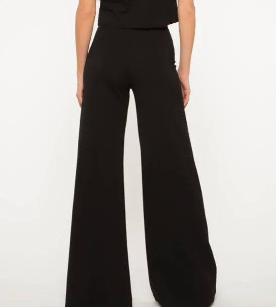 Ripley Rader Ponte Wide Leg Pant Black