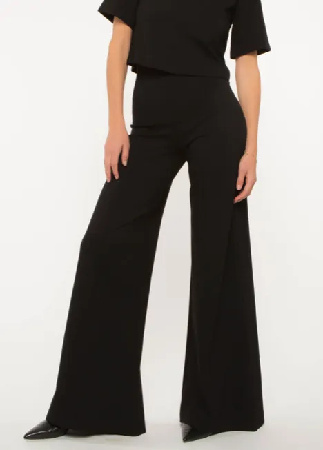 Ripley Rader Ponte Wide Leg Pant Black