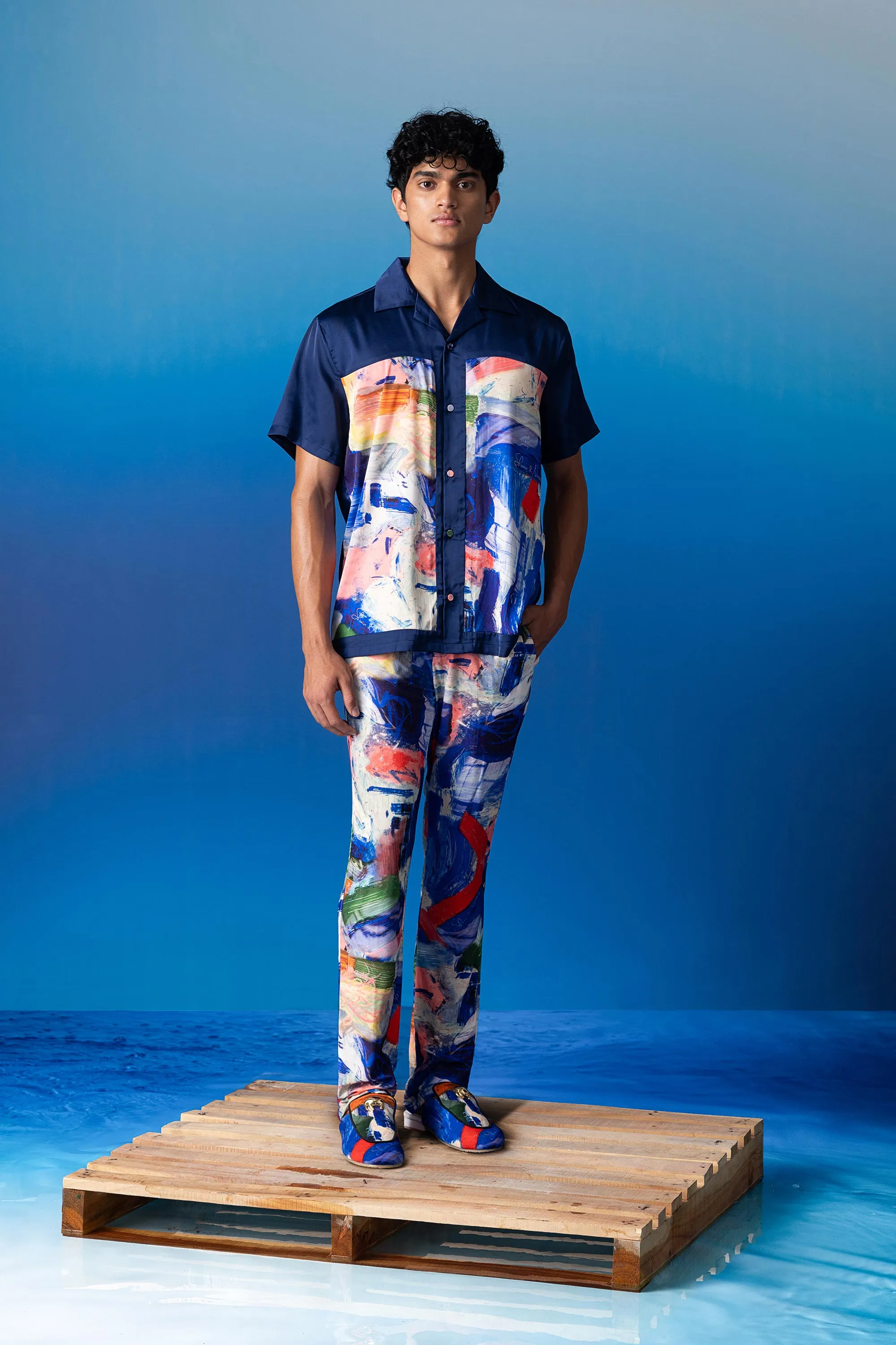 Sapphire & Foxfires Cabana Shirt