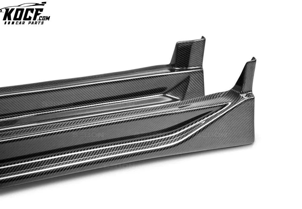 Seibon CW-STYLE CARBON FIBER SIDE SKIRTS FOR 2002-2003 SUBARU IMPREZA / WRX