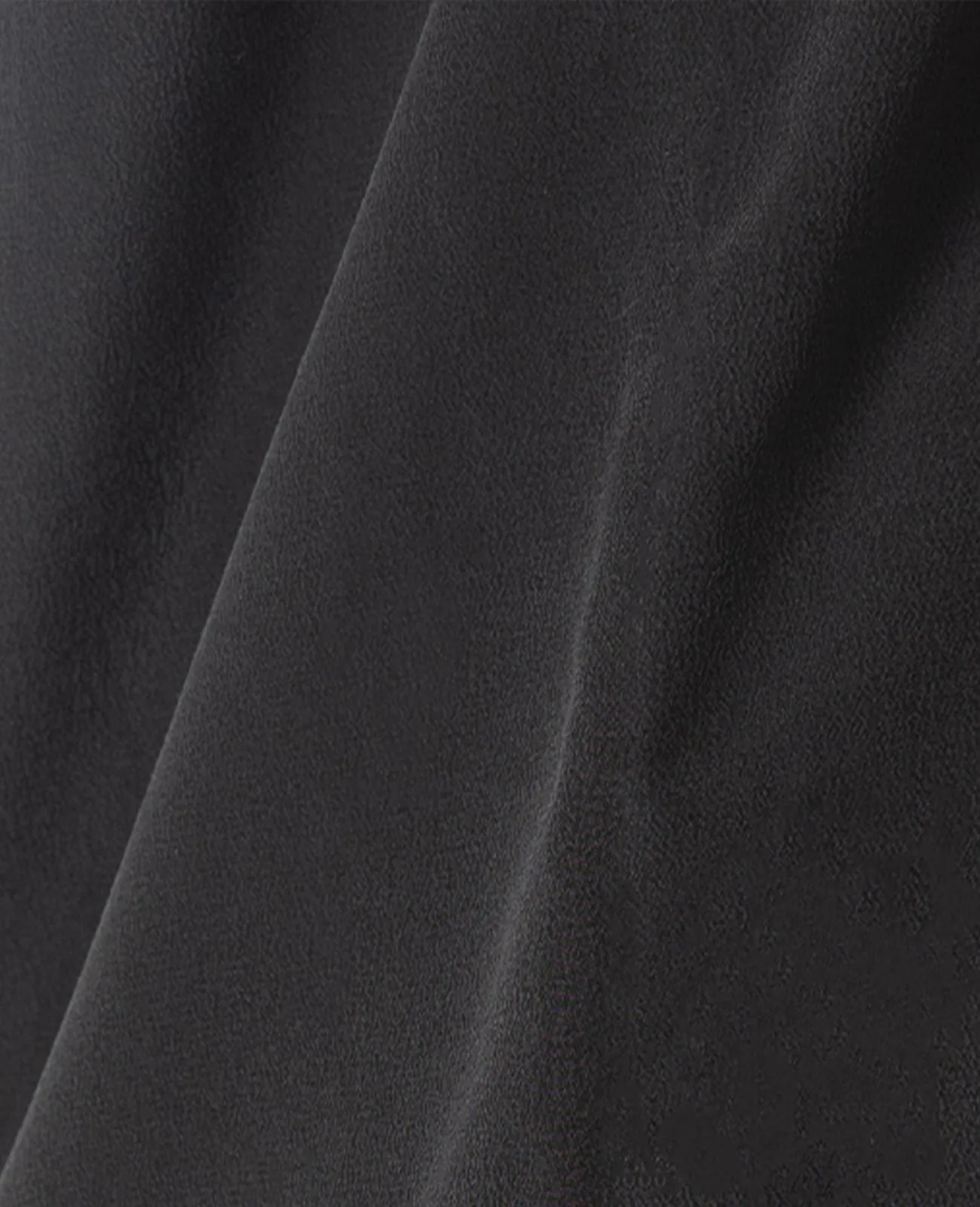 Silk Long Sleeve Crew Neck Blouse