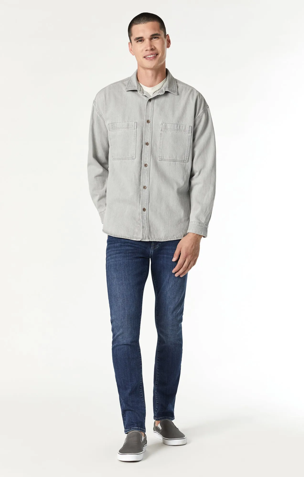 STEFAN JACKET IN STONE NATURAL DYE