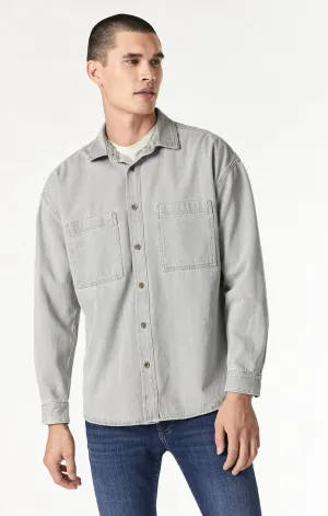 STEFAN JACKET IN STONE NATURAL DYE