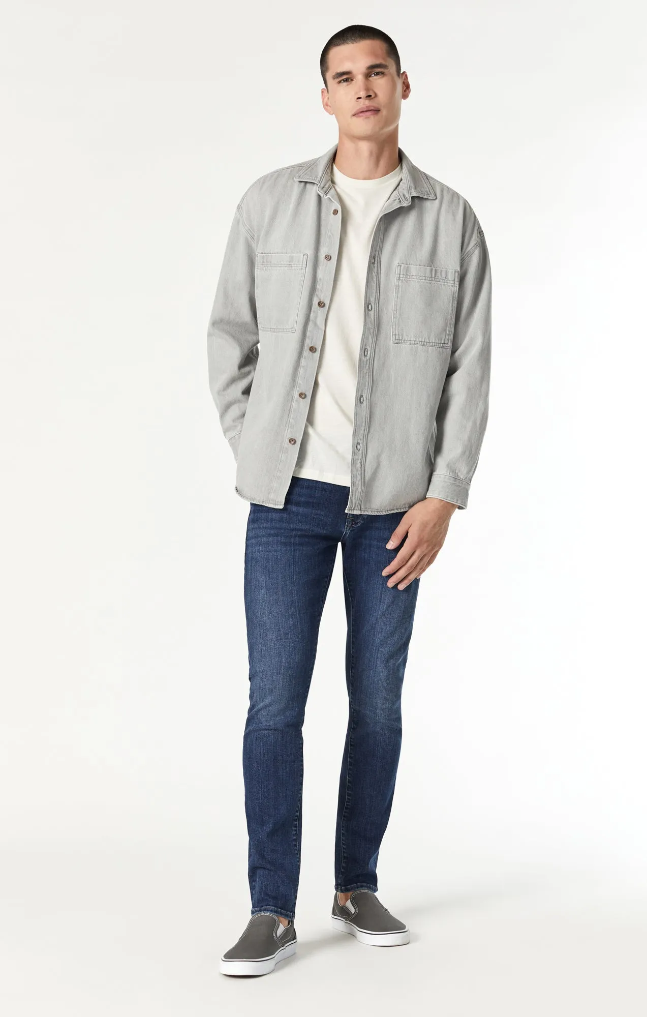STEFAN JACKET IN STONE NATURAL DYE