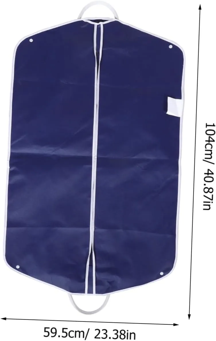 Travel Garment Bag for Men Dust Storage for Wedding Dresses Dance Costumes Suits Durable Non Woven Travel Essential for Organizing Clothing