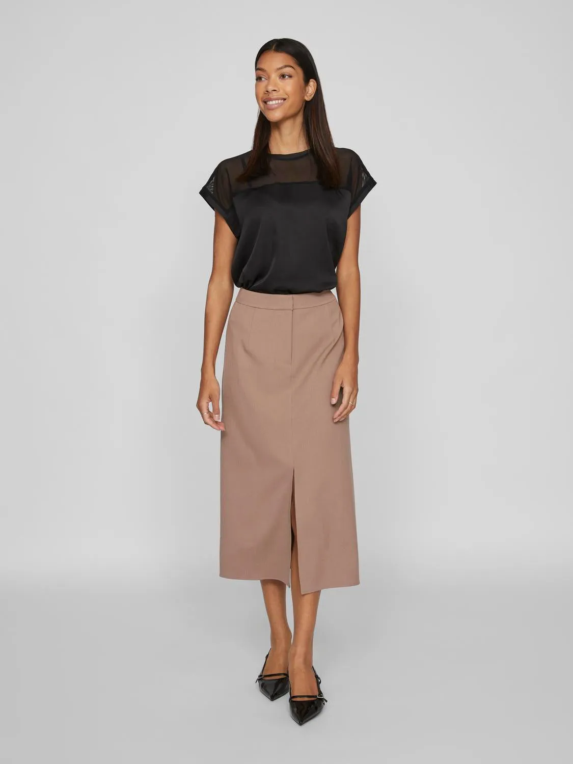 VIVARONE Skirt - Brown Lentil