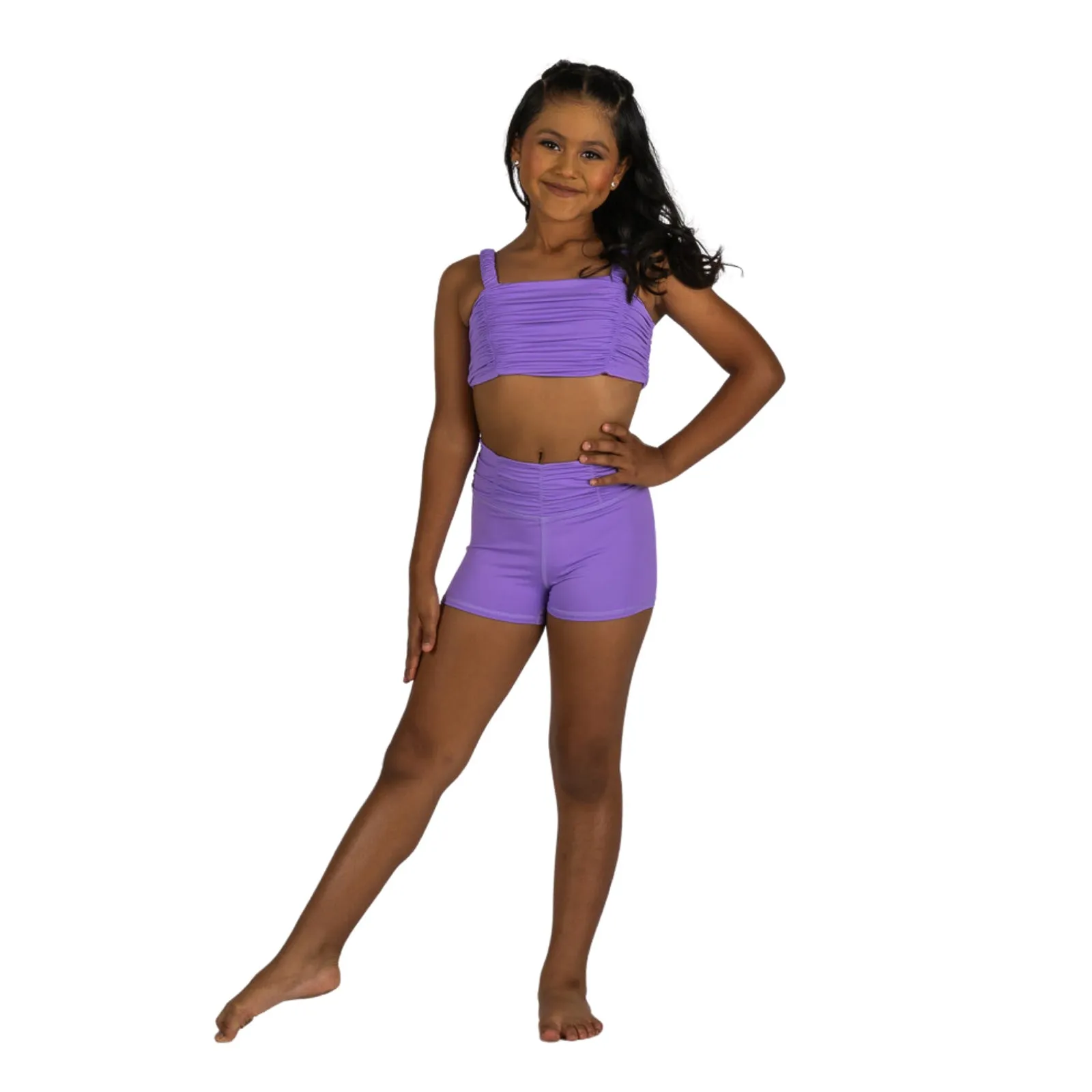 XO Dance Sassy Scrunch Top