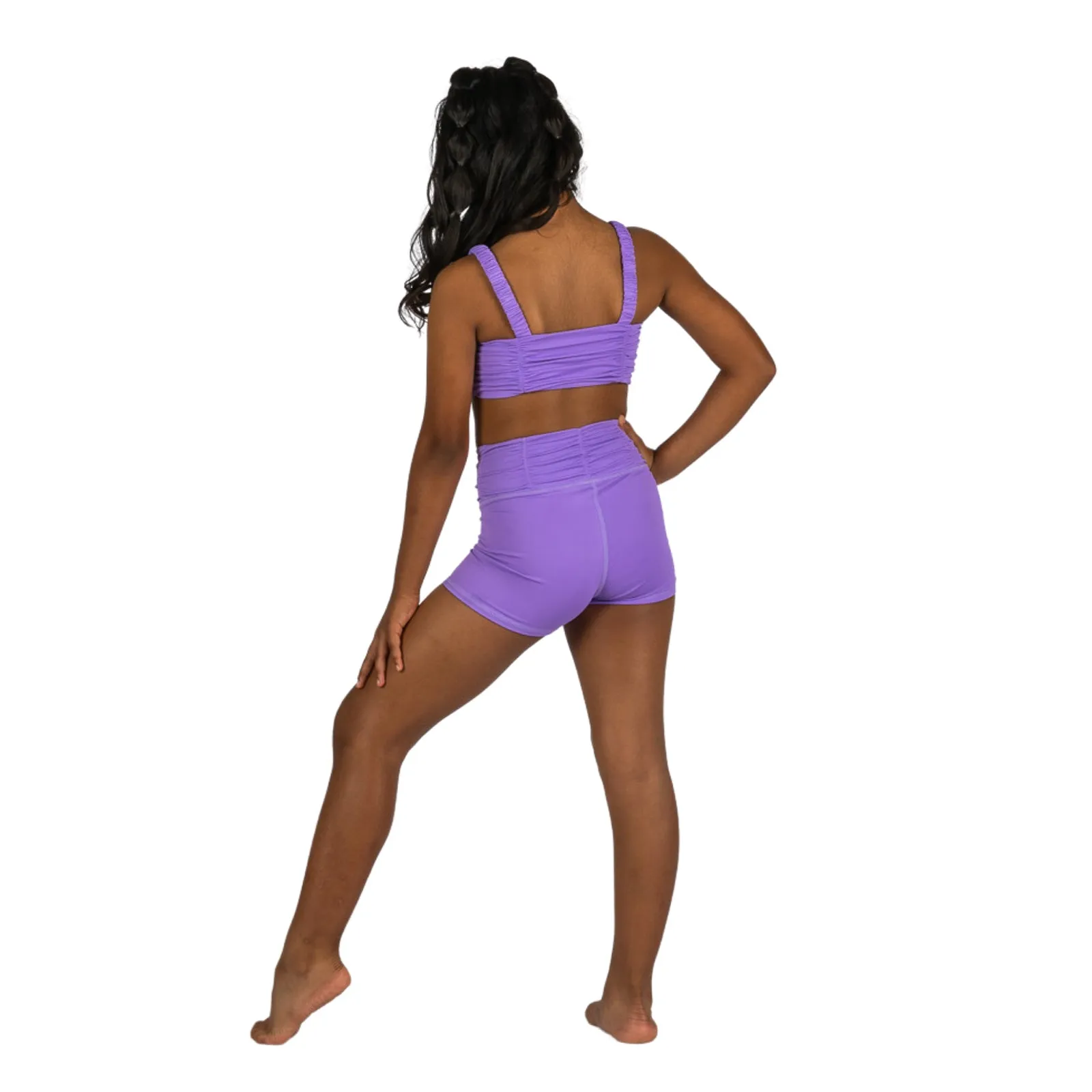 XO Dance Sassy Scrunch Top
